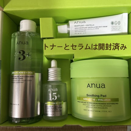 アヌアアゼライン酸3 CICAスキンクリアトナー/Anua/化粧水を使ったクチコミ(3枚目)