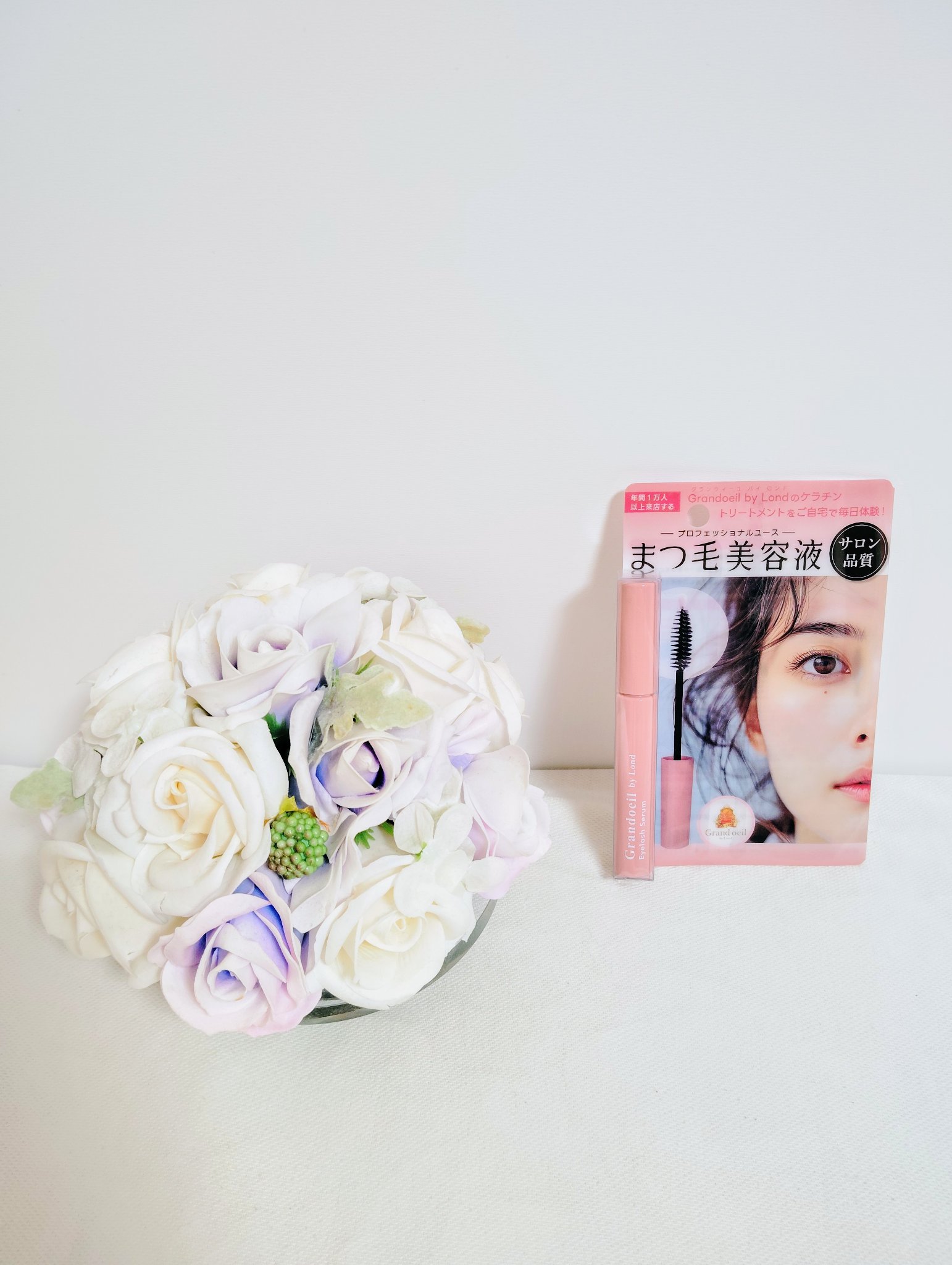 グランウィーユGINZAwithミラボーテ まつ毛美容液/ミラボーテ/まつげ美容液を使ったクチコミ（2枚目）