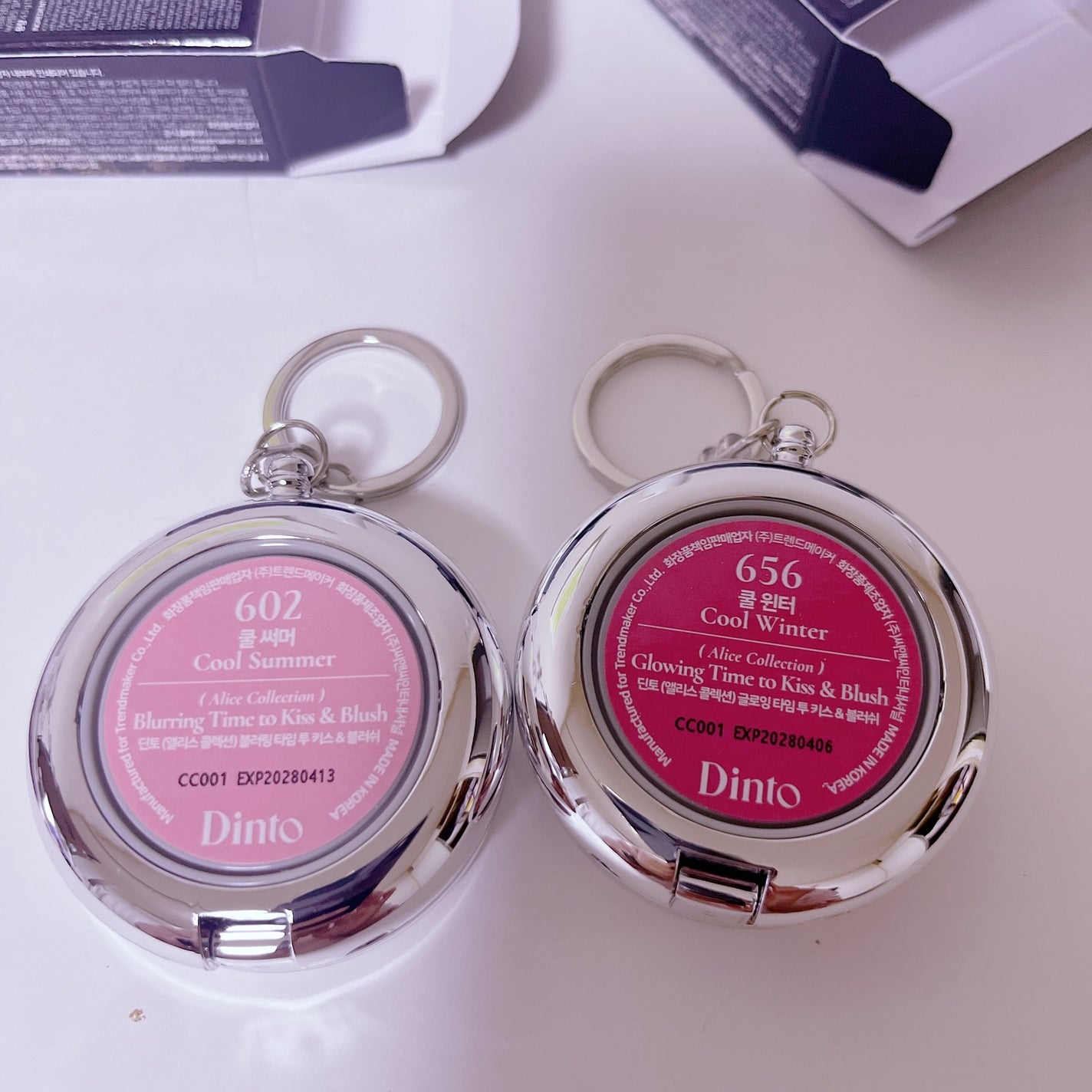 グローイングタイムトゥーキスアンドブラッシュ/Dinto/口紅を使ったクチコミ(5枚目)