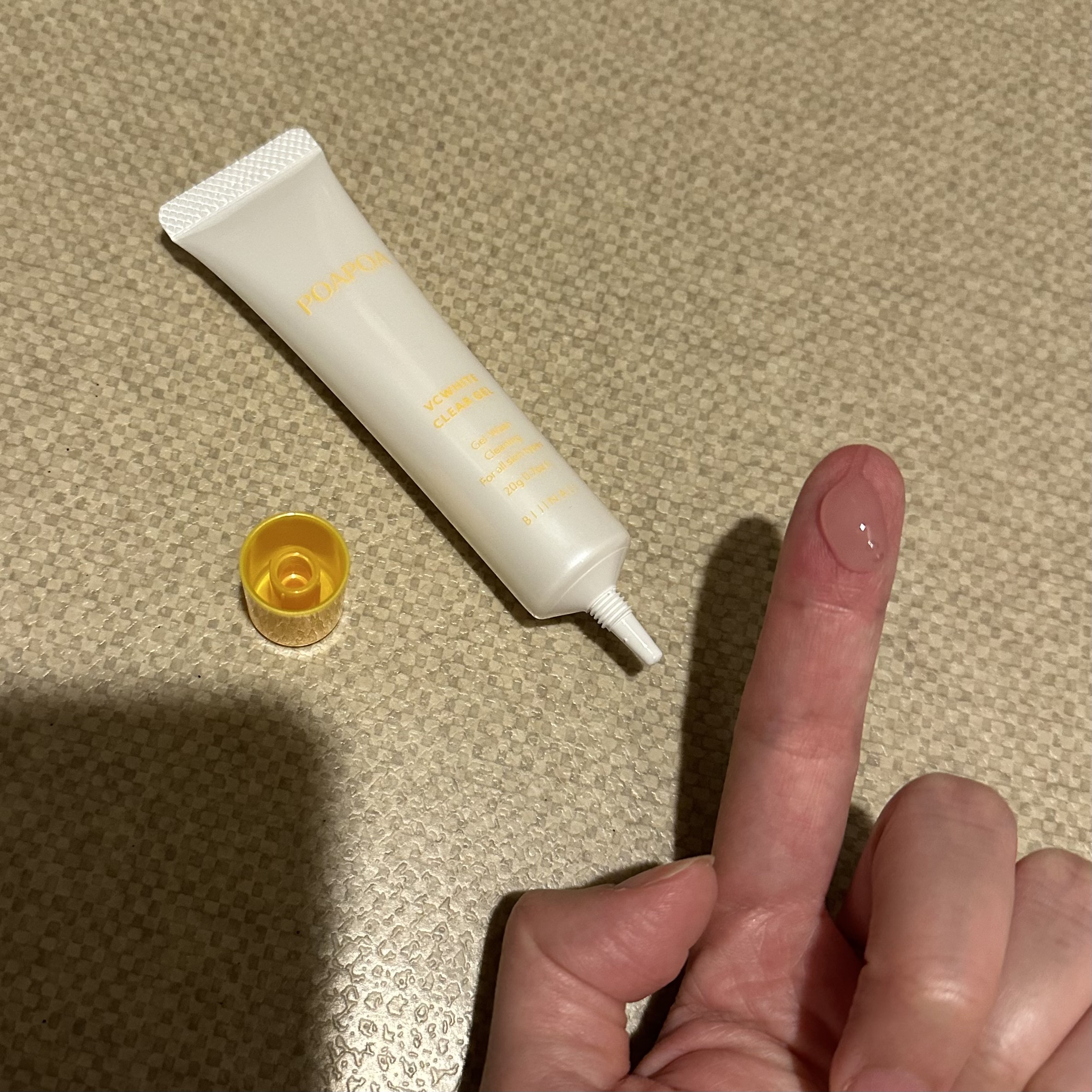 VCホワイト クリアジェル/POAPOA/洗い流すパック・マスクを使ったクチコミ（3枚目）