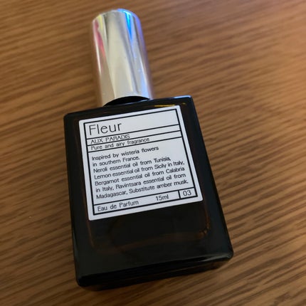 オードパルファム #03 Fleur〔フルール〕/AUX PARADIS/香水(レディース)を使ったクチコミ(1枚目)