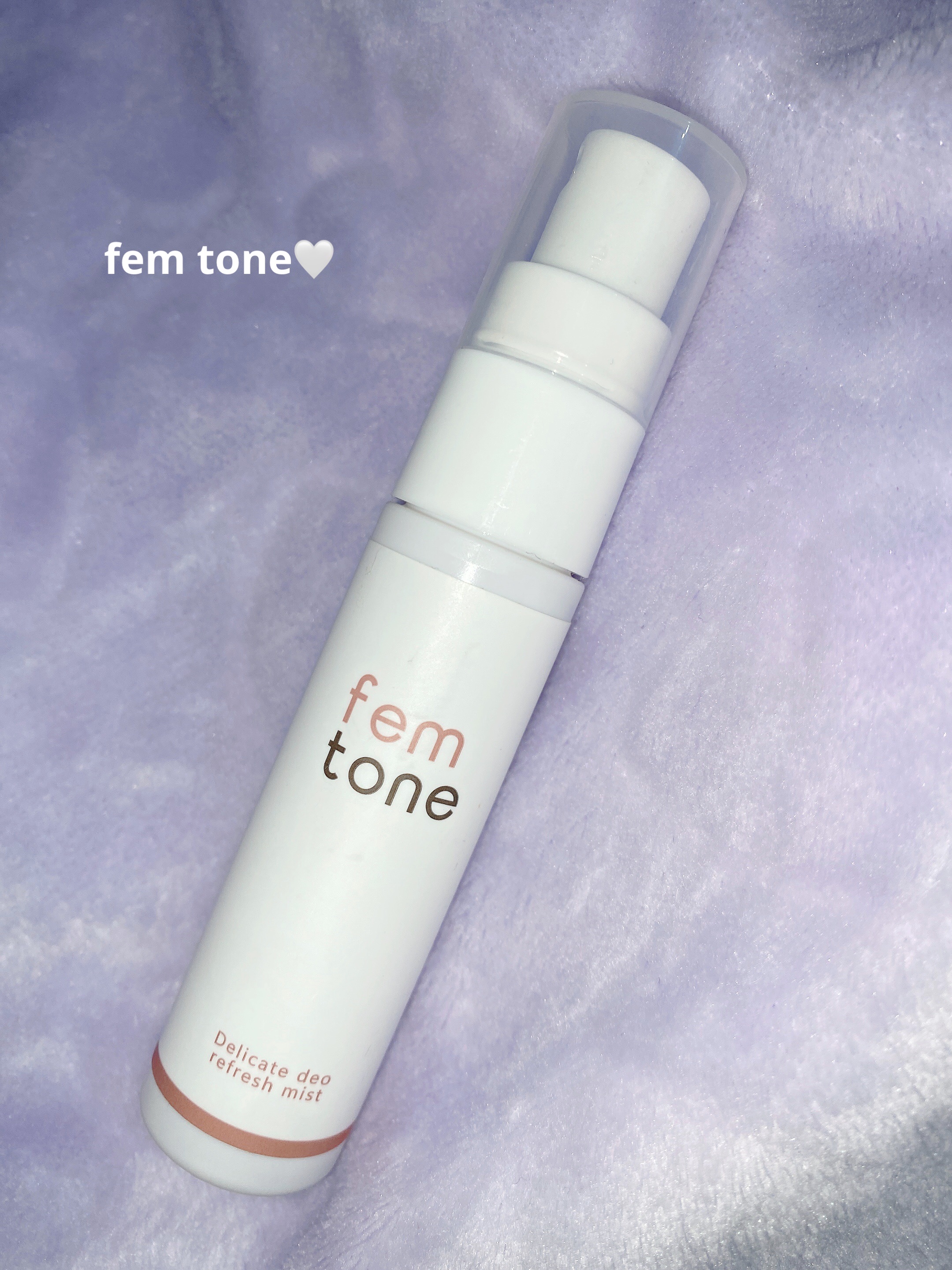 デリケートデオ リフレッシュミスト/fem tone/デリケートゾーンケアを使ったクチコミ（1枚目）