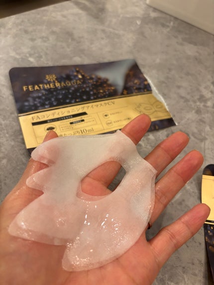 FAモイスチャーフェイスマスクCV/FEATHERAQUA/シートマスク・パックを使ったクチコミ(7枚目)