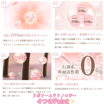 DRハニー ホワイトビー バランス リペア シャンプー/ ヘアトリートメント/DR.HONEY/市販シャンプーを使ったクチコミ(4枚目)