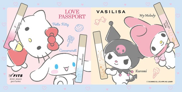 サンリオキャラクターと香りを楽しむ「ミニモアパフューム」が登場!の画像