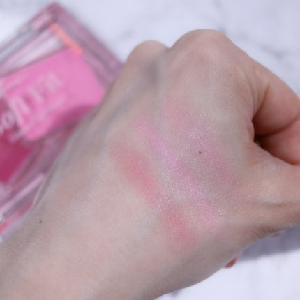 Soft Fitting Cream Blusher/フォレンコス/ジェル・クリームチークを使ったクチコミ(3枚目)