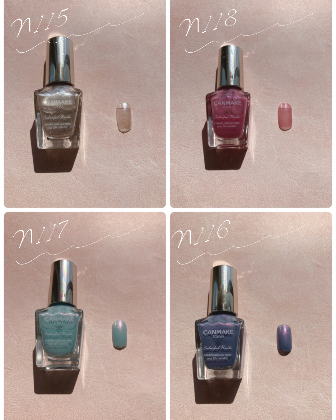 カラフルネイルズ/キャンメイク/マニキュアを使ったクチコミ（3枚目）