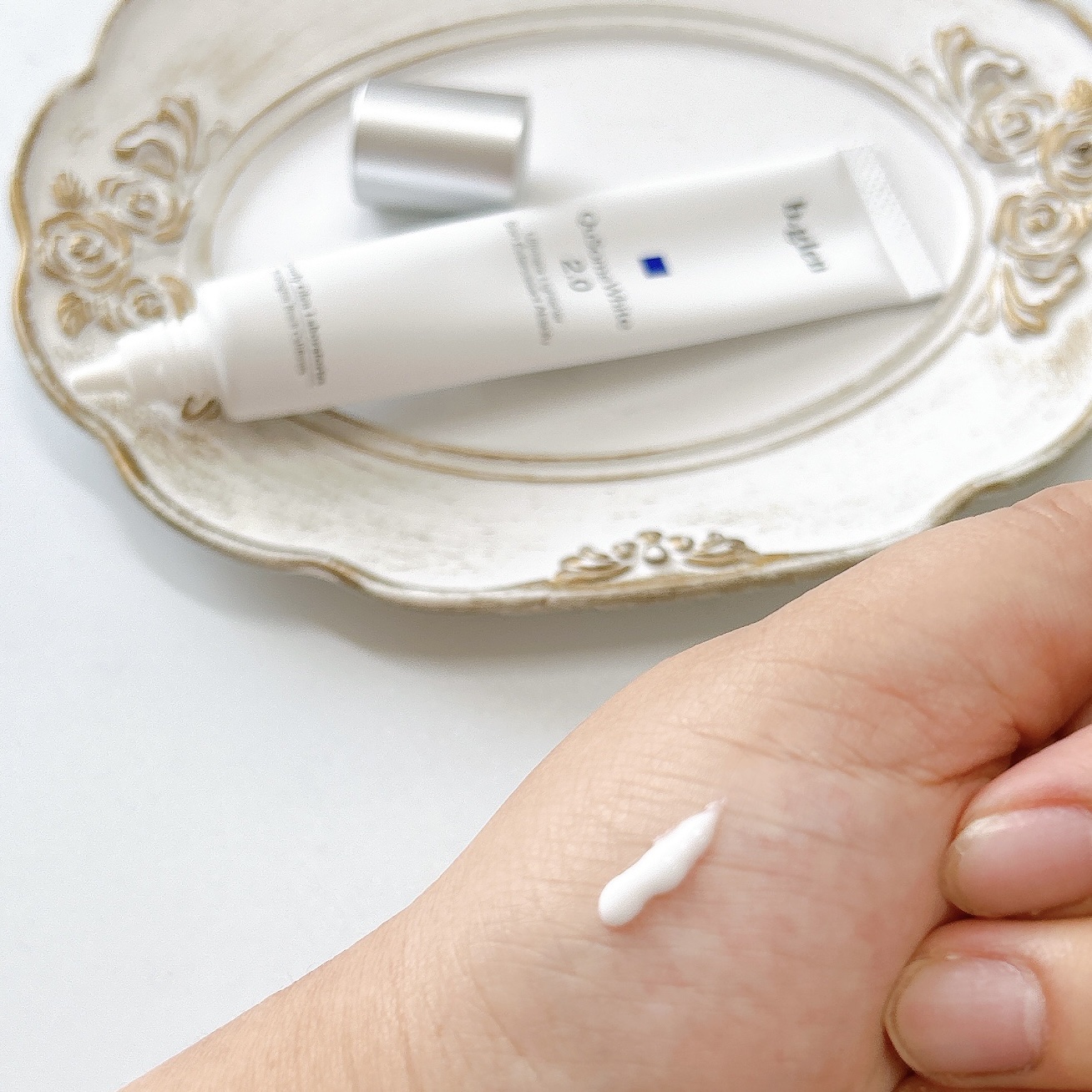 QuSomeホワイト2.0/b.glen/美容液を使ったクチコミ（3枚目）