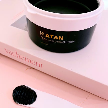 シカ クレンジングバーム 炭 ブラック/KATAN/クレンジングバームを使ったクチコミ(1枚目)