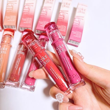 ベールカラーグロス/too cool for school/リップグロスを使ったクチコミ(2枚目)