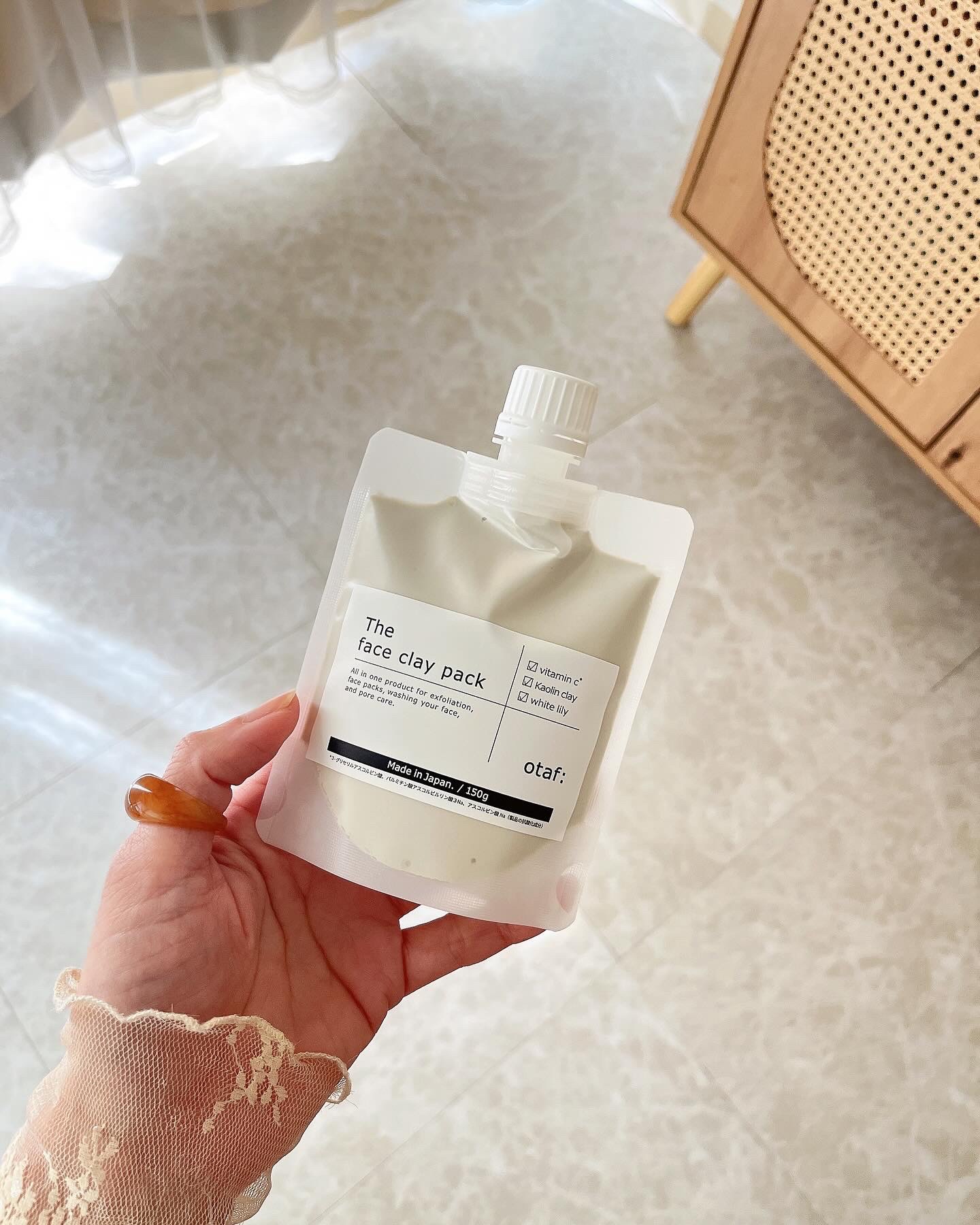 otaf: クレイパック/otaf:/洗い流すパック・マスクを使ったクチコミ（1枚目）