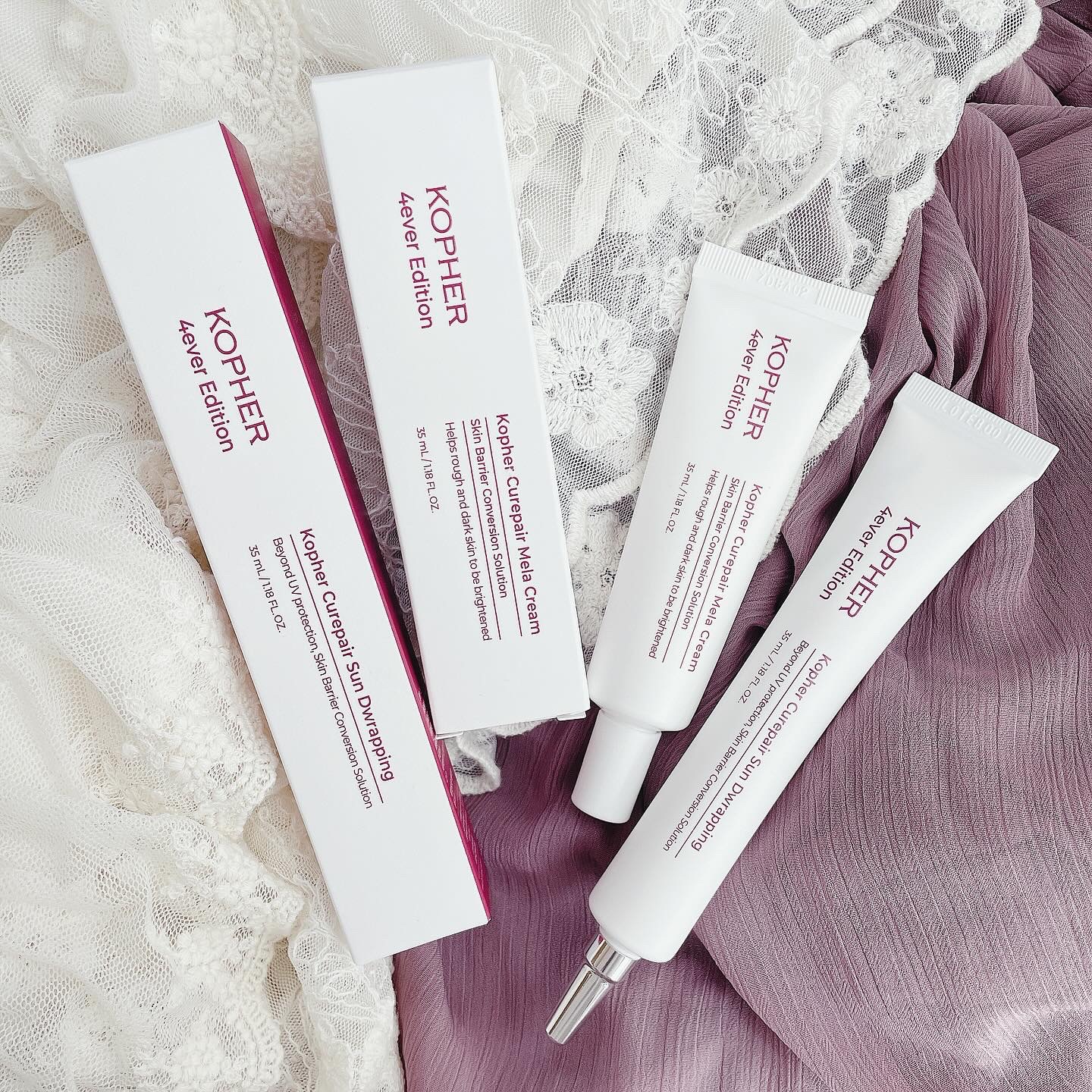 キュリペアサンドラッピング/KOPHER/日焼け止めクリームを使ったクチコミ（1枚目）