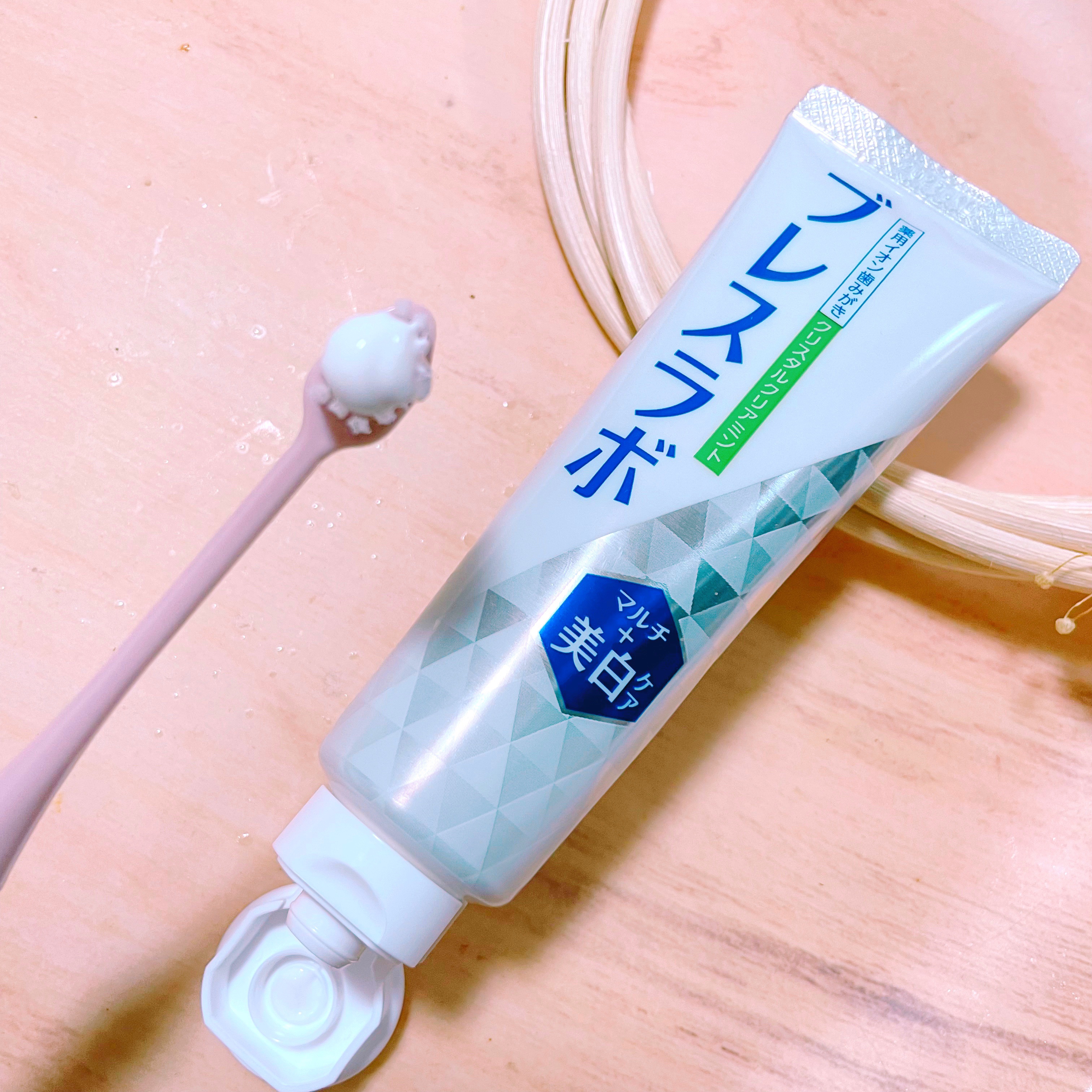 マルチ＋美白ケア /ブレスラボ/歯磨き粉を使ったクチコミ（2枚目）