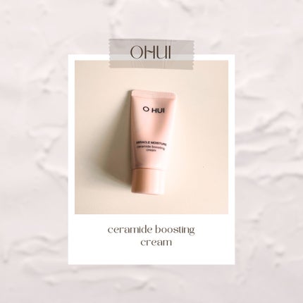 ミラクル モイスチャー セラミド ブースティング クリーム/OHUI/フェイスクリームを使ったクチコミ(1枚目)