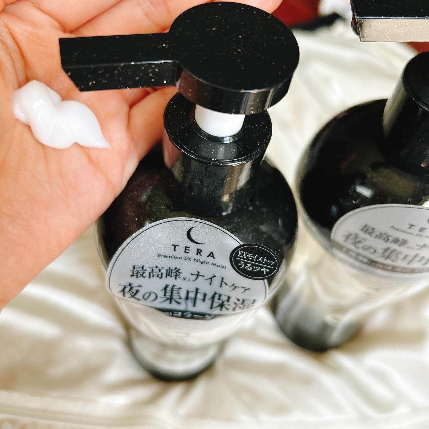 セラティス テラ プレミアム EX ナイト モイスト シャンプー/ヘアトリートメント/THERATIS/市販シャンプーを使ったクチコミ(4枚目)