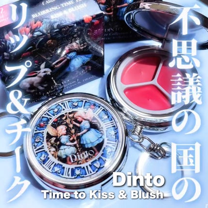 グローイングタイムトゥーキスアンドブラッシュ/Dinto/口紅を使ったクチコミ(1枚目)
