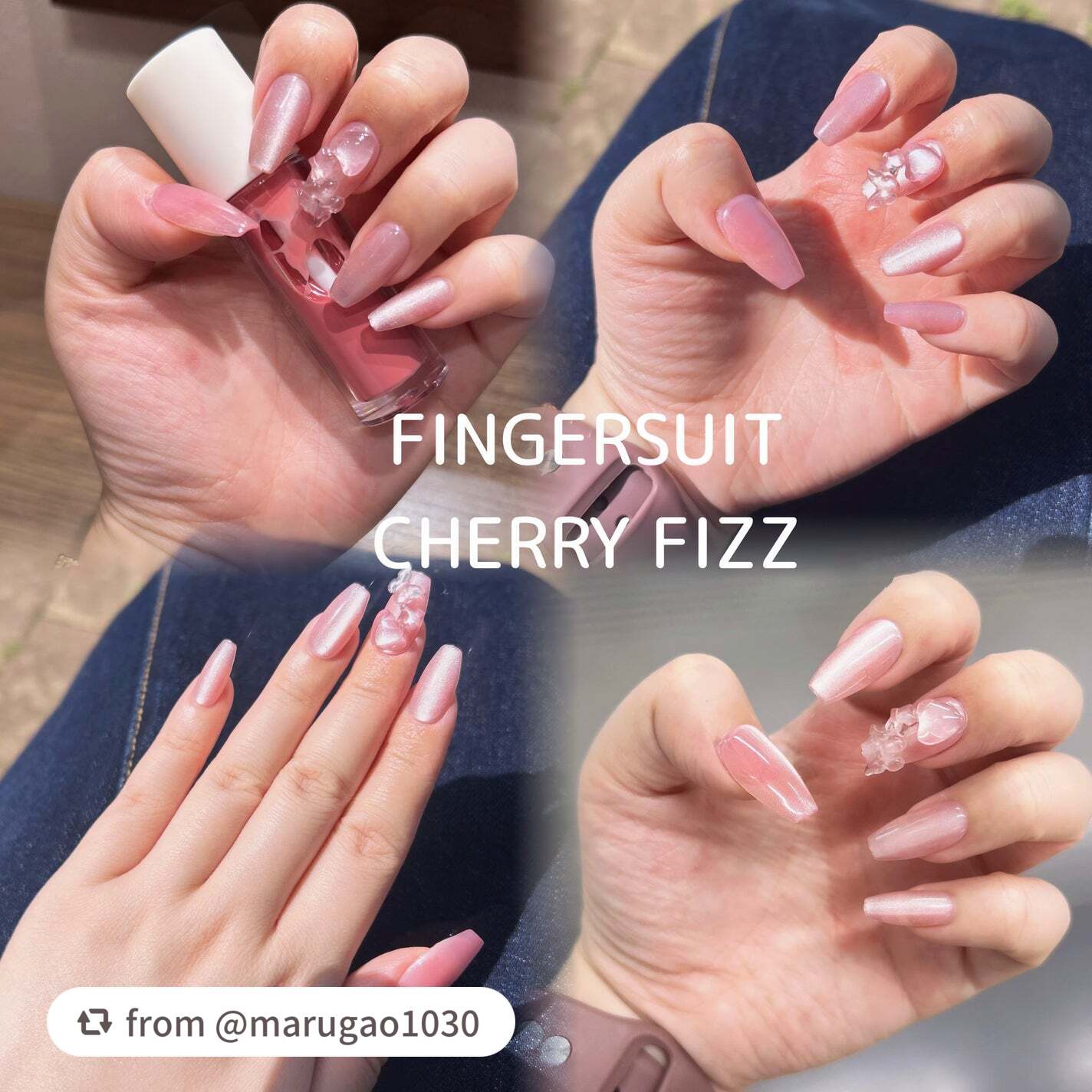 素敵なレビューありがとうございます🍒💗
ナヨンさんPICKのデザイン『CHERRY FIZZ』はQoo10公式ショップ、全国の取扱い店舗、公式ECサイトにて販売中です🦋🩷

🖤Qoo10公式ショップ🖤
https://www.q