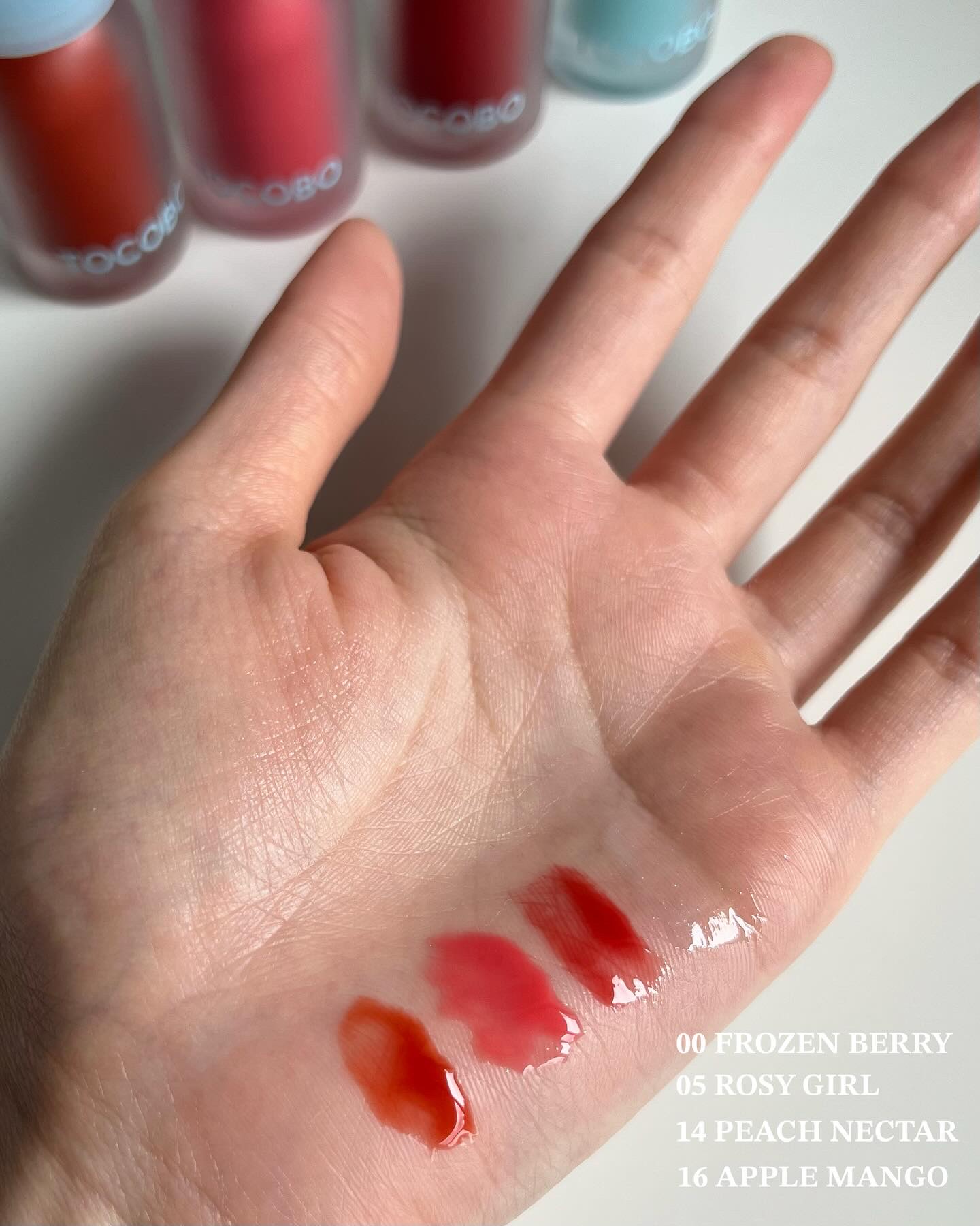 ジューシーベリープランピングリップオイル/TOCOBO/リップグロスを使ったクチコミ（3枚目）