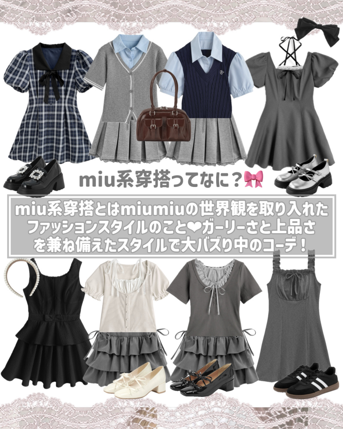 ポロ風袖配色フレアミニワンピース/GRL/その他を使ったクチコミ（2枚目）