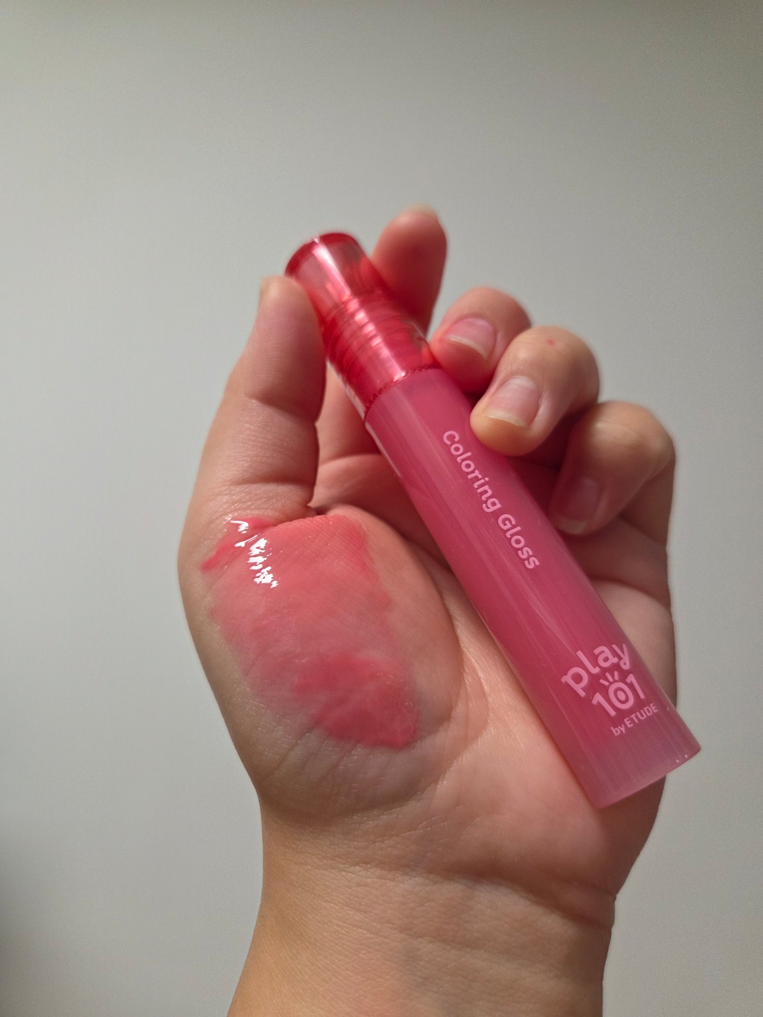 プレイ101 バイエチュード カラーリンググロスティント/ETUDE/リップグロスを使ったクチコミ（2枚目）