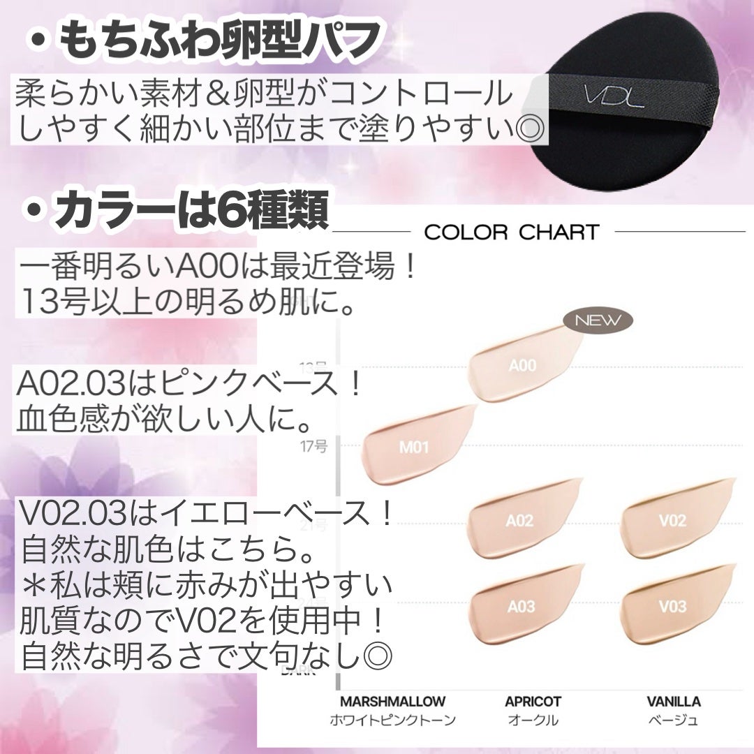 カバーステイン パーフェクティング クッション ファンデーション/VDL/クッションファンデーションを使ったクチコミ(3枚目)