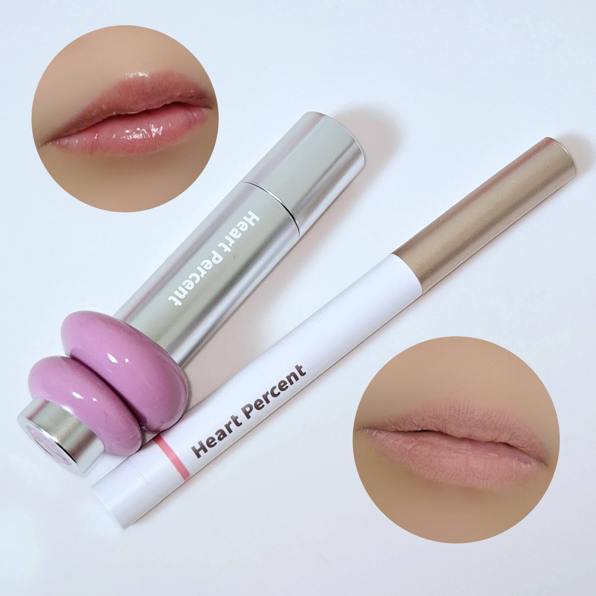 ドットオンムードワンウェイグロイティント 06 フェード・モーブ/Heart Percent/リップティントを使ったクチコミ（1枚目）