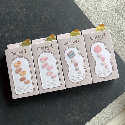 ジェルミーペタリー L20 Sunny Side(サニーサイド)/ジェルミーワン/ネイルシールを使ったクチコミ(2枚目)