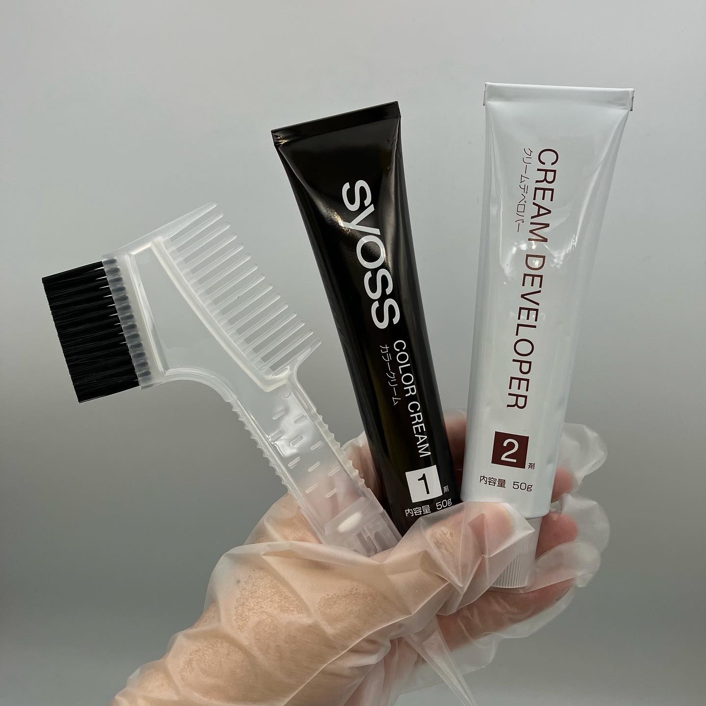 クレイクリーム/サイオス/ヘアカラーを使ったクチコミ（2枚目）