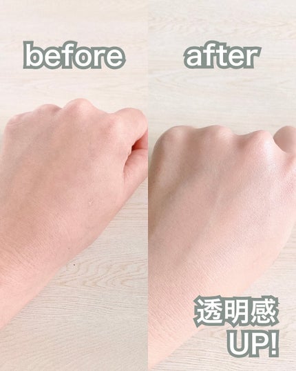 ダルバ ウォータフル トーンアップ サンクリーム(パープル)/ダルバ/日焼け止めクリームを使ったクチコミ(6枚目)