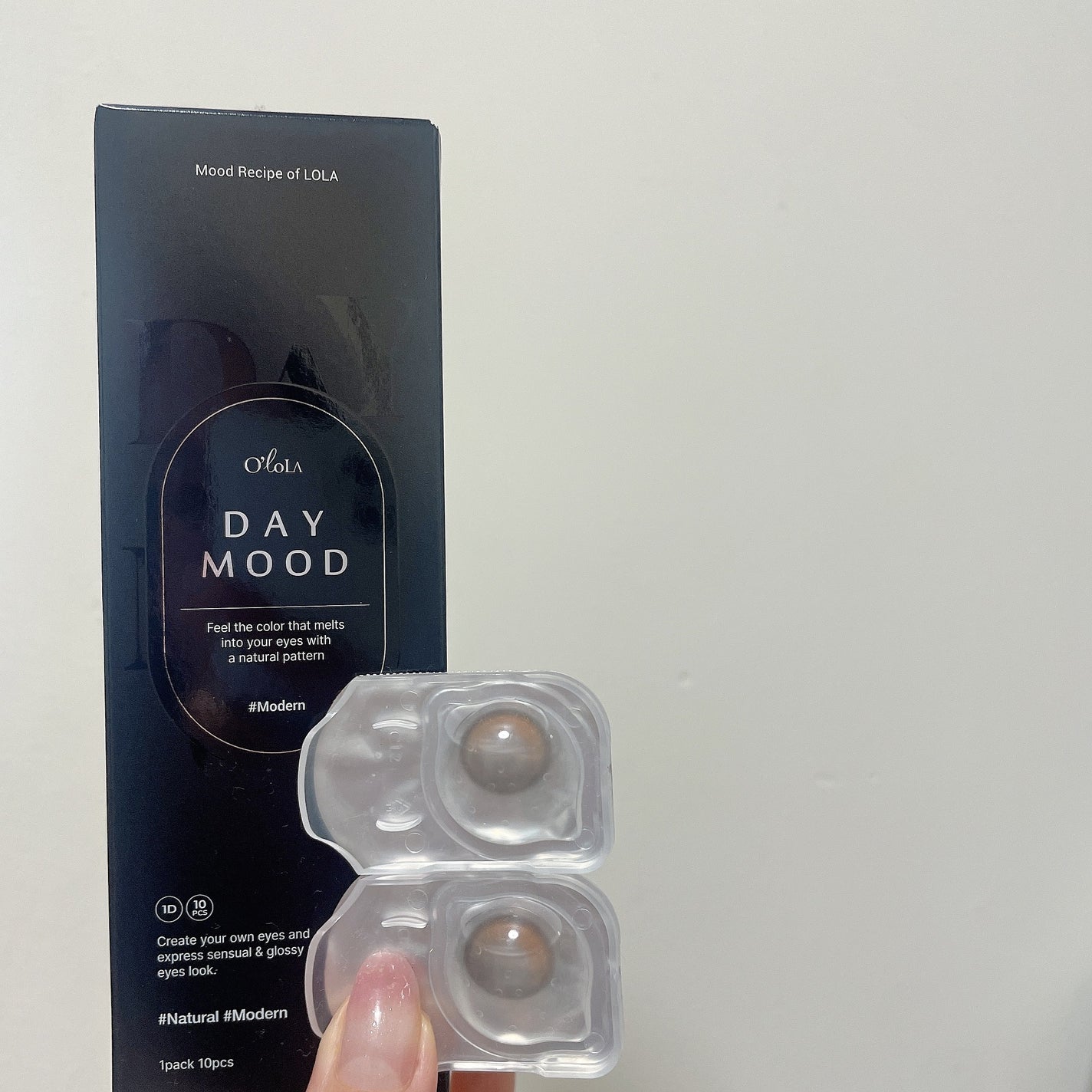 デームードワンデー(DAYMOOD 1day)/OLOLA/ワンデー(1DAY)カラコンを使ったクチコミ(1枚目)