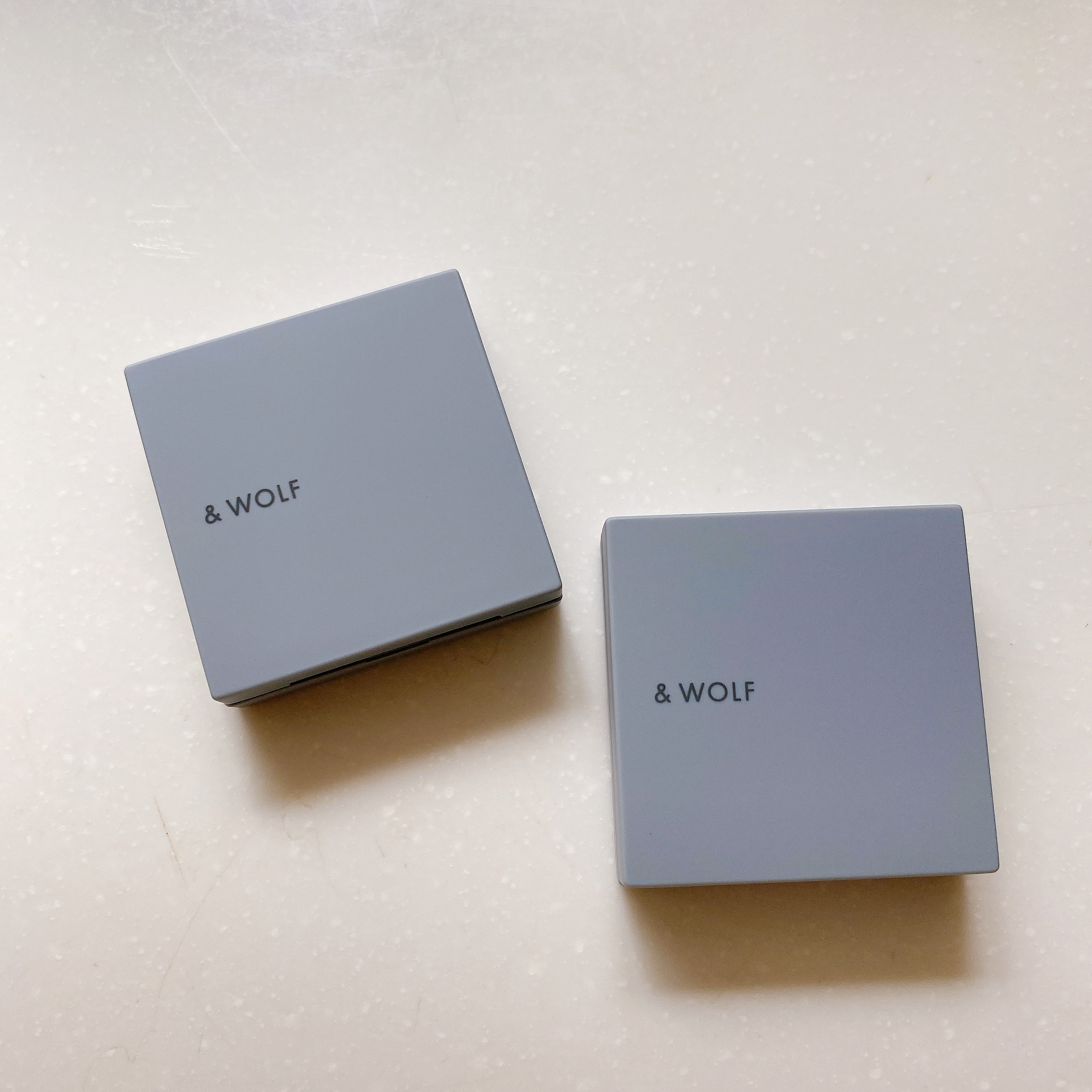 & WOLF シマーヌードイルミネーターのクチコミ「\& WOLF シマーヌードイルミネーター/

001 bloom

003 luna

チー.....」（3枚目）