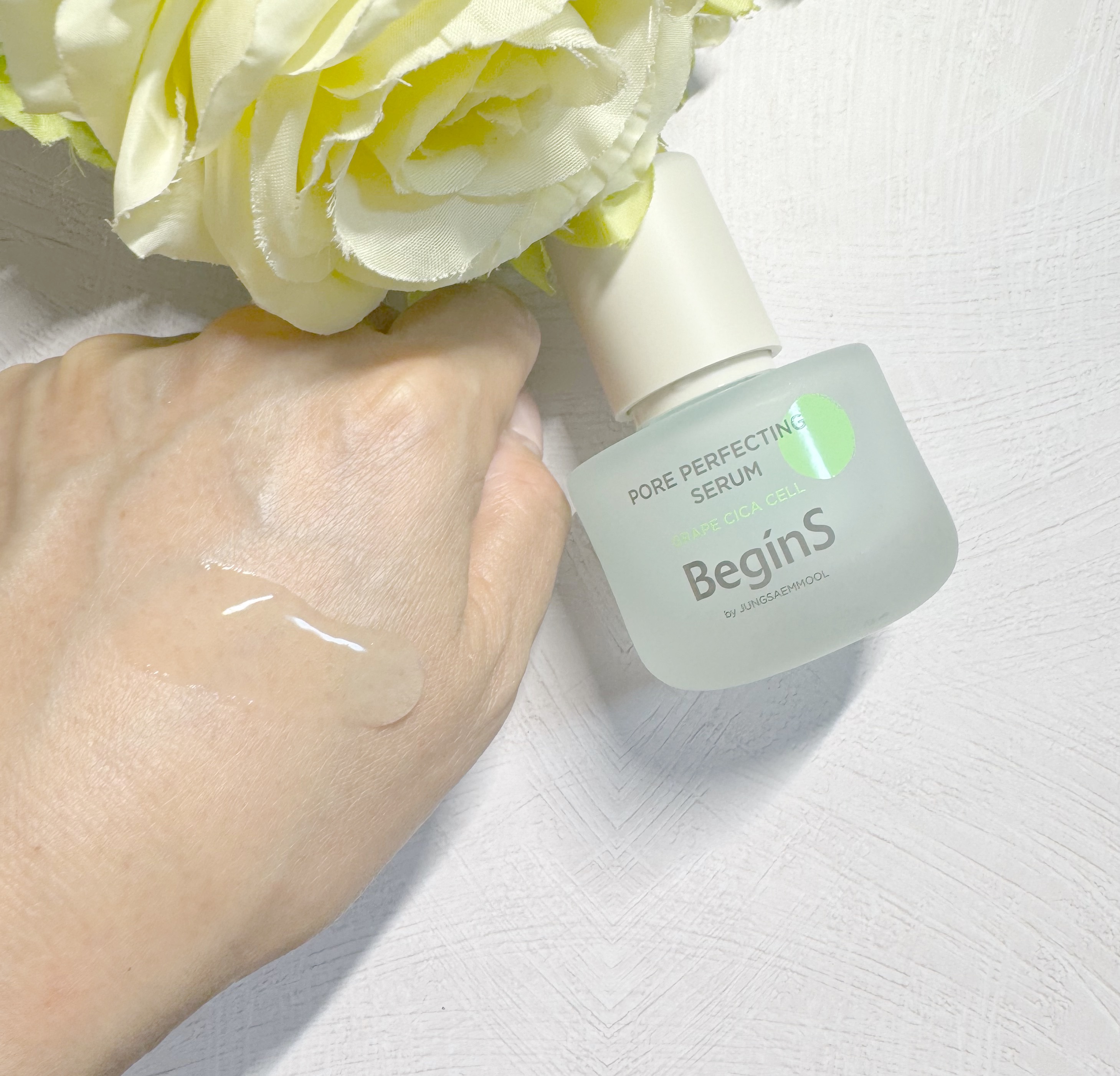 Pore Perfecting Serum/BeginS by JUNGSAEMMOOL/美容液を使ったクチコミ（3枚目）