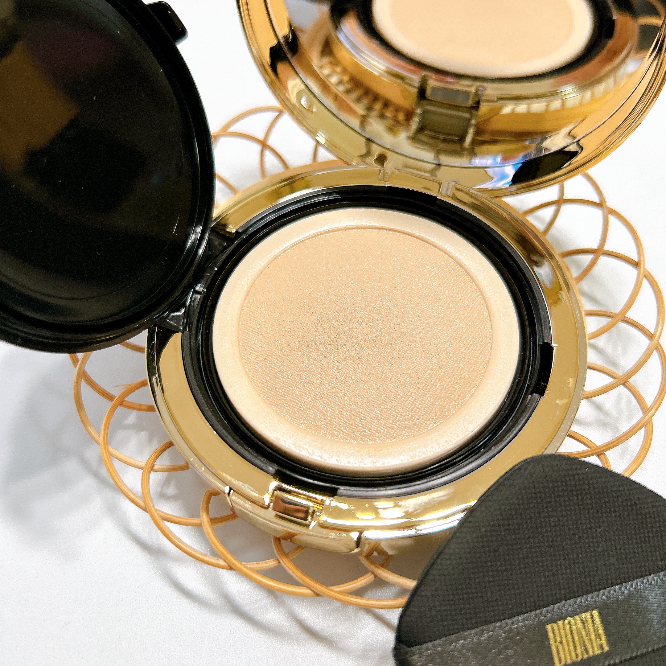 BIONIA メッシュスキンパクト/コラリッチ/クリーム・エマルジョンファンデーションを使ったクチコミ（3枚目）