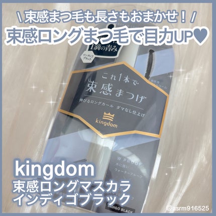 キングダム 束感ロングマスカラ/キングダム/マスカラを使ったクチコミ(1枚目)