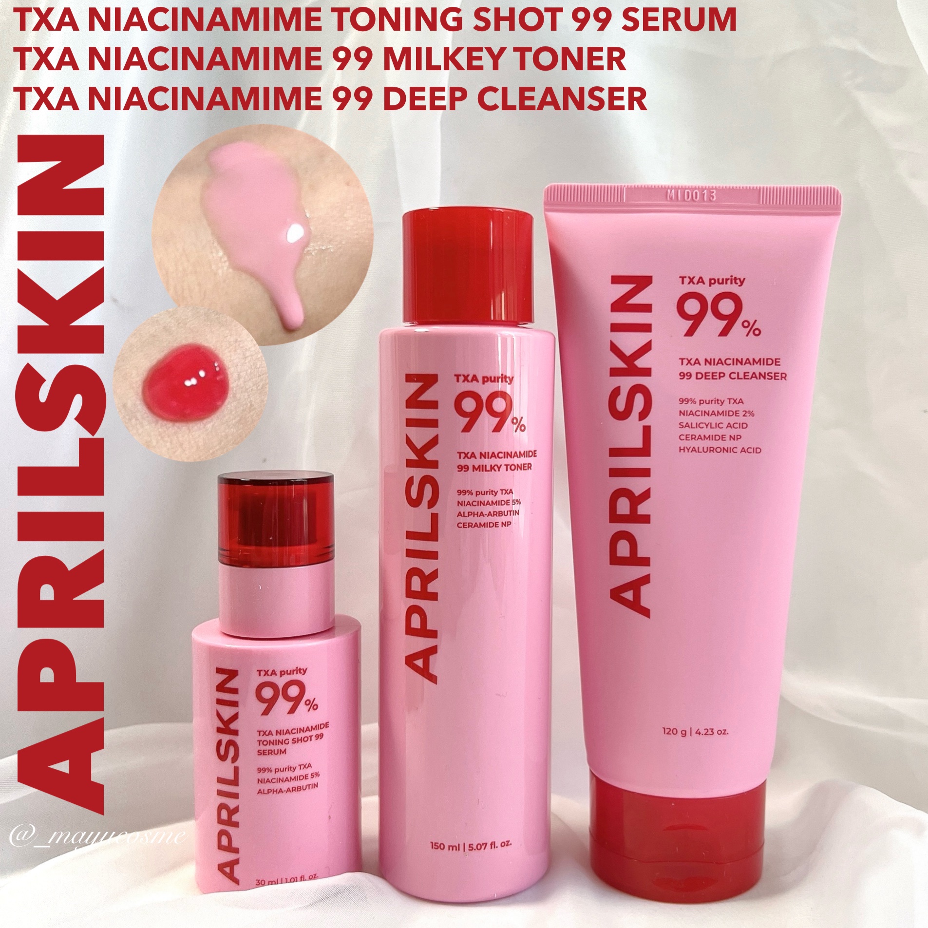 TXA99ミルキートナー/APRILSKIN/化粧水を使ったクチコミ（1枚目）