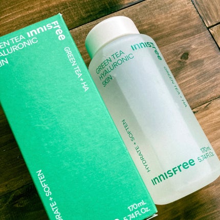 グリーンティー ヒアルロン スキン/innisfree/化粧水を使ったクチコミ(2枚目)