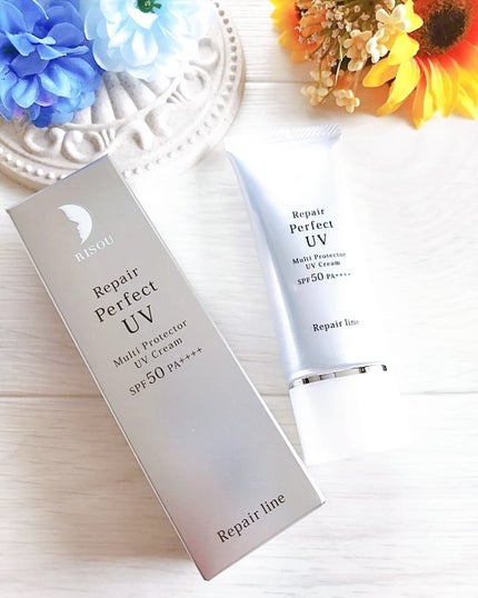 リソウ リペア パーフェクトUVクリーム/リソウコーポレーション/日焼け止めクリームを使ったクチコミ(5枚目)