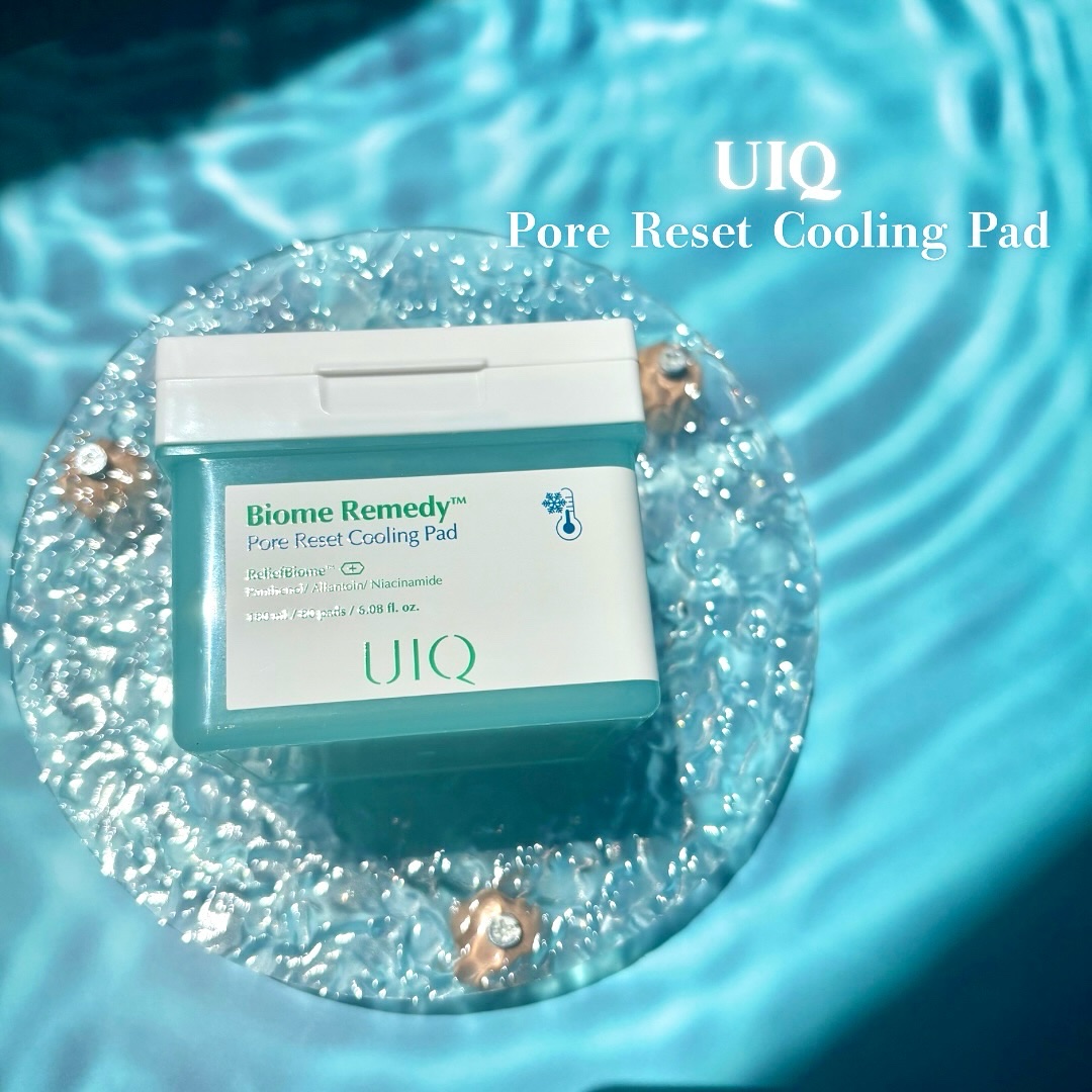 バイオームレメディポアリセットクーリングパッド/UIQ/トナーパッドを使ったクチコミ（1枚目）