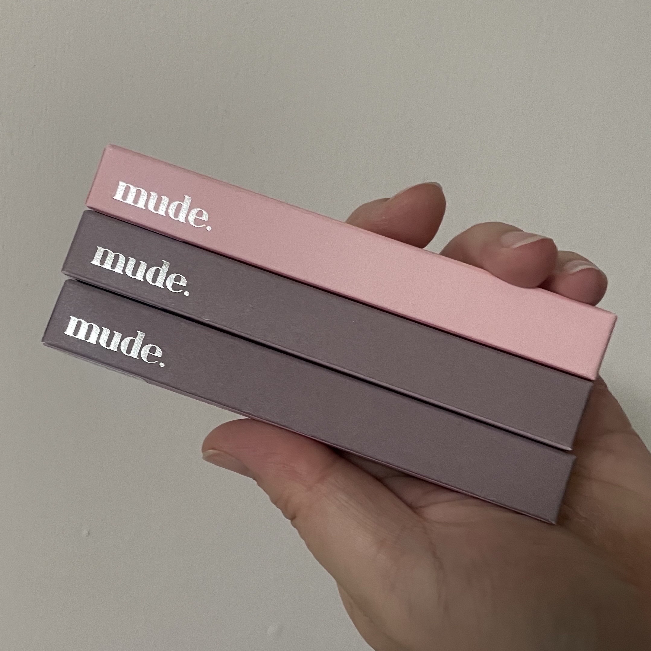 インスパイアスキニーブロウカラ/mude./眉マスカラを使ったクチコミ（2枚目）