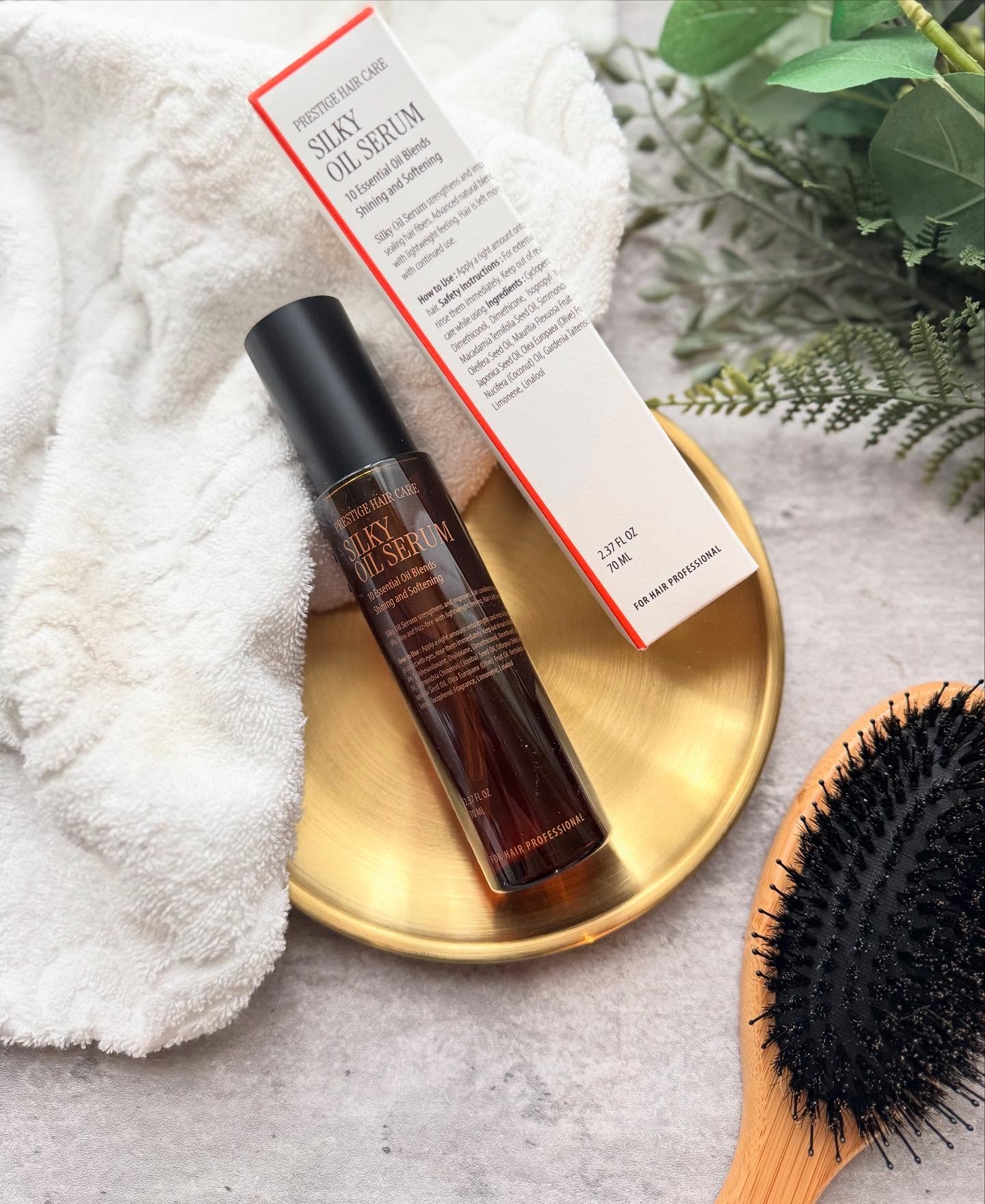 SILKY OIL SERUM/CULRY SHYLL/ヘアオイルを使ったクチコミ（1枚目）