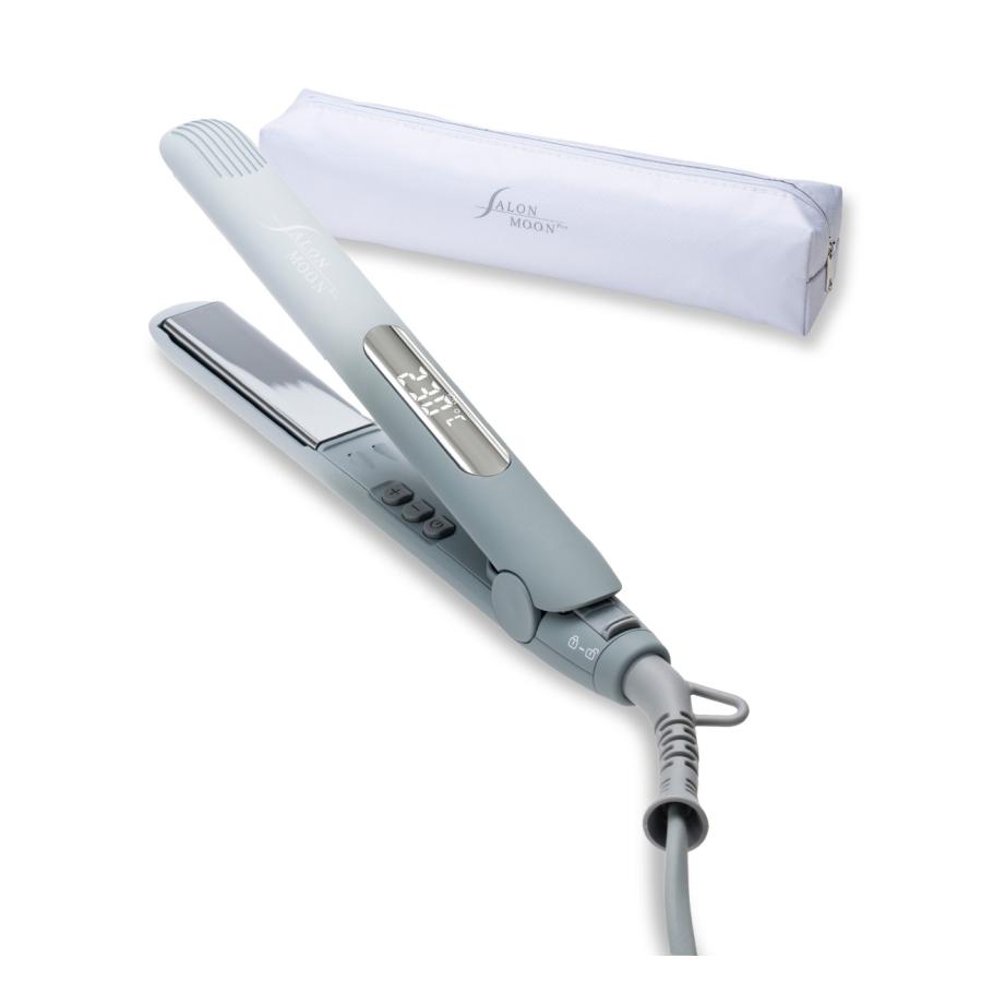 ミラーダブルイオン® ミニ ストレートヘアアイロン SLM110MG (ムーングレー）