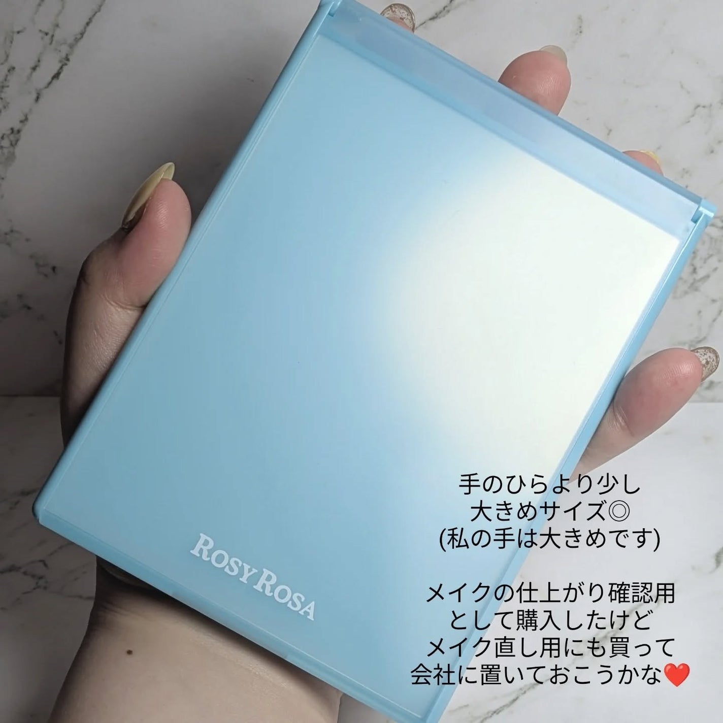 リアルックミラー/ロージーローザ/その他化粧小物を使ったクチコミ(3枚目)