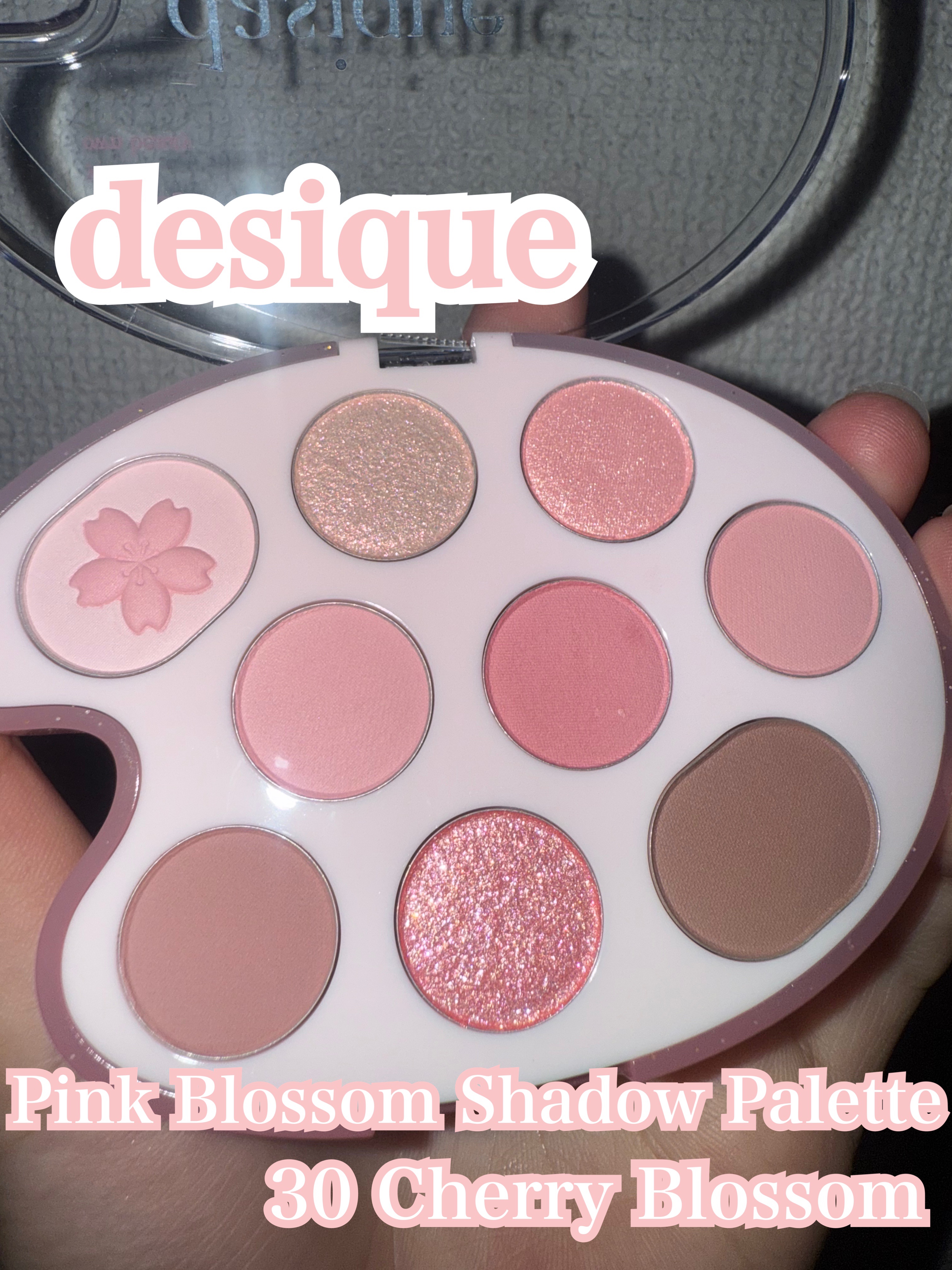 シャドウパレット 30 チェリーブロッサム /dasique/アイシャドウパレットを使ったクチコミ（2枚目）
