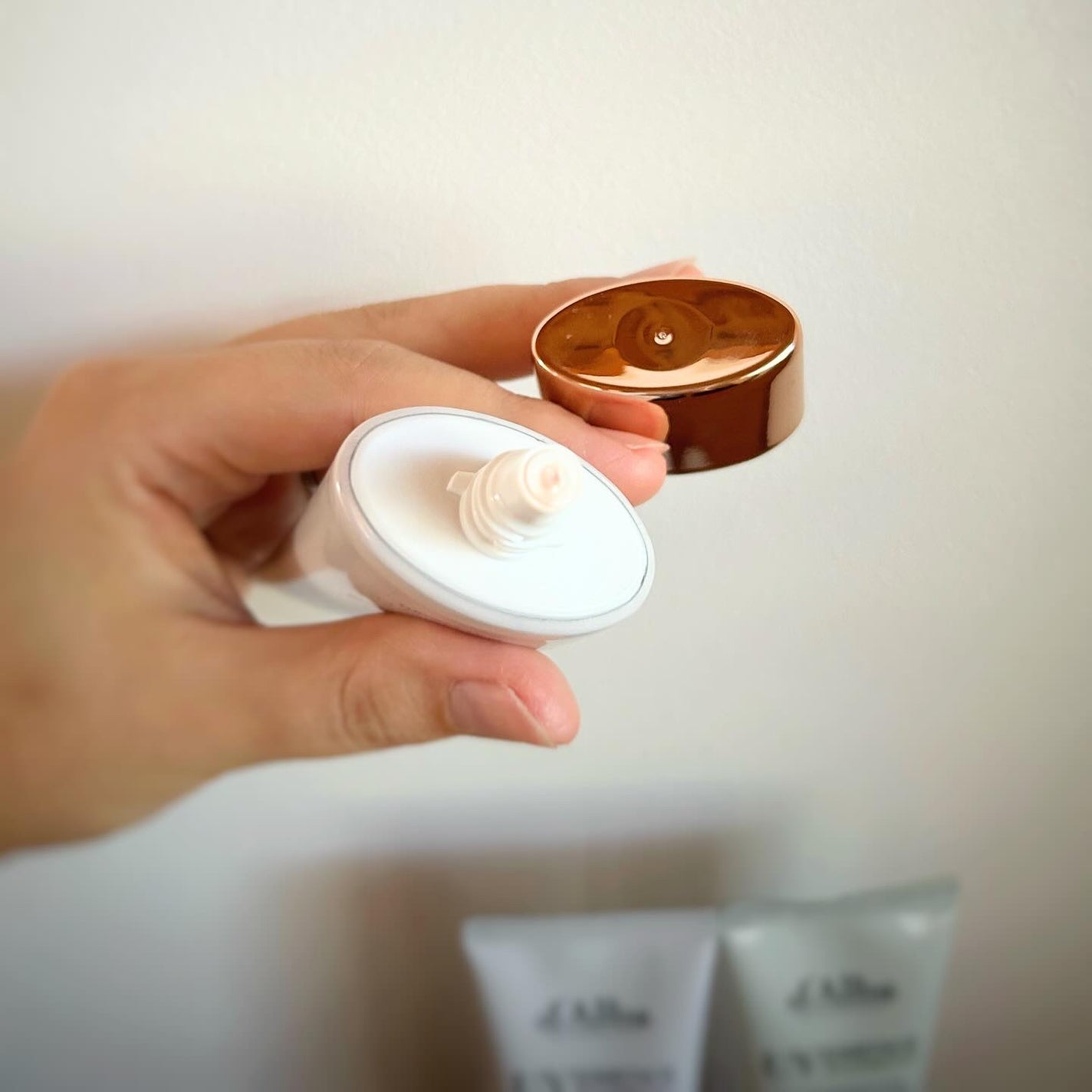 ダルバ ウォータフル トーンアップ サンクリーム(パープル)/ダルバ/日焼け止めクリームを使ったクチコミ(5枚目)