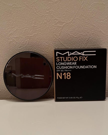 M・A・C スタジオ フィックス ロングウエア クッション ファンデーション SPF 50のクチコミ「M•A•C
【スタジオ フィックス ロングウエアクッションファンデーション SPF50】カラー.....」(1枚目)