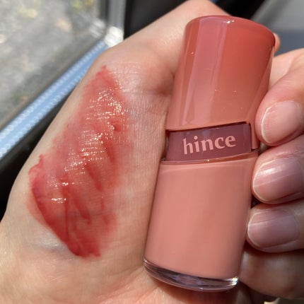 ロウグロウジェルティント/hince/リップティントを使ったクチコミ(4枚目)