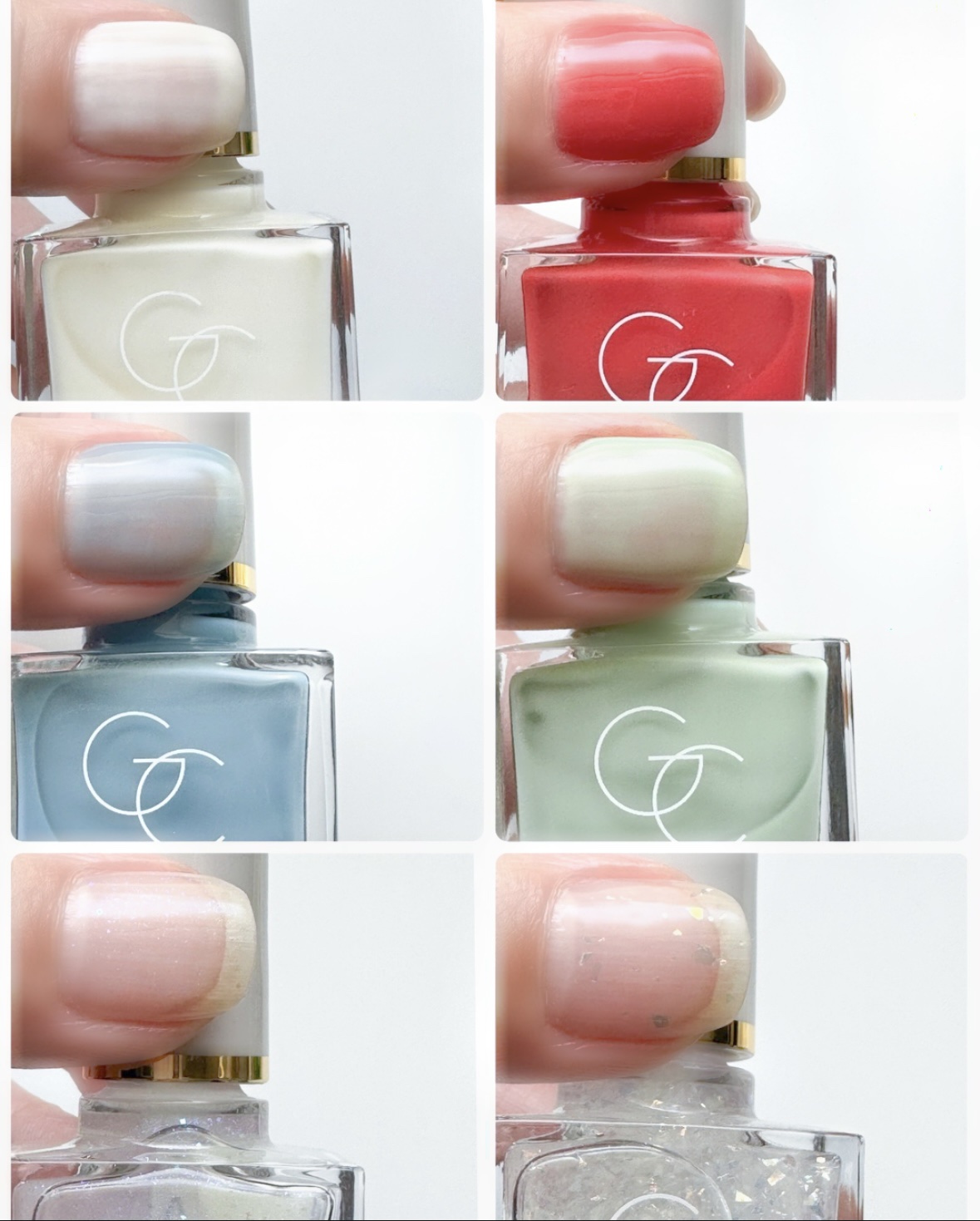 グロッシーコート ソフトグリーン/スキューズミー/オールインワンネイルを使ったクチコミ（2枚目）