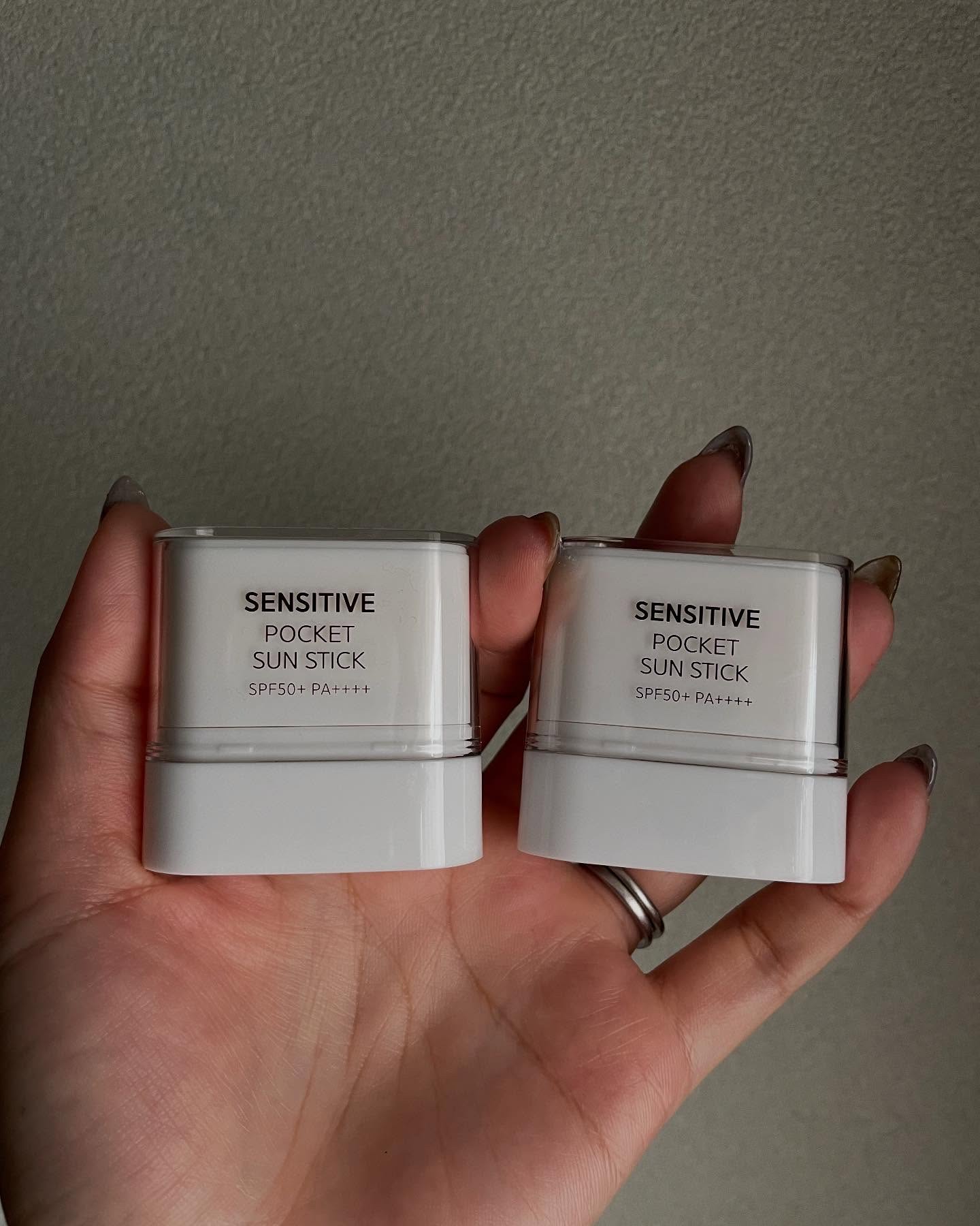 センシティブポケットサンスティック/SAM'U/日焼け止めスティックを使ったクチコミ（3枚目）