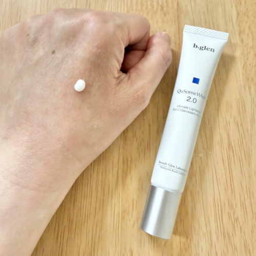 QuSomeホワイト2.0/b.glen/美容液を使ったクチコミ（2枚目）