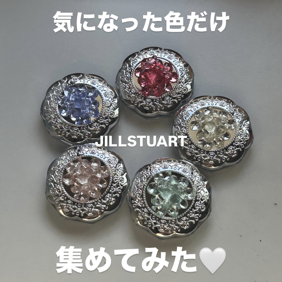 ジルスチュアート クリスタルブルーム ペタルクチュールアイズ デュオ/JILL STUART/アイシャドウパレットを使ったクチコミ（1枚目）